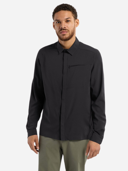 ARC'TERYX MEN'S SKYLINE SHIRT LS BLACK