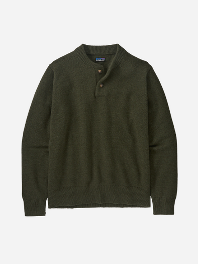 PATAGONIA MEN'S RECYCLED WOOL-BLEND BUTTONED SWEATER