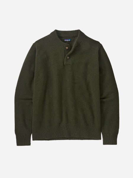 PATAGONIA MEN'S RECYCLED WOOL-BLEND BUTTONED SWEATER