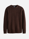 PENDLETON MEN'S SHETLAND COLLECTION FISHERMAN SWEATER