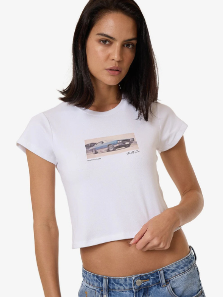 THRILLS WOMEN'S PARADISE WHEELS MINI TEE