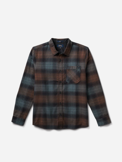 ROARK MEN'S CROSSROADS LS FLANNEL