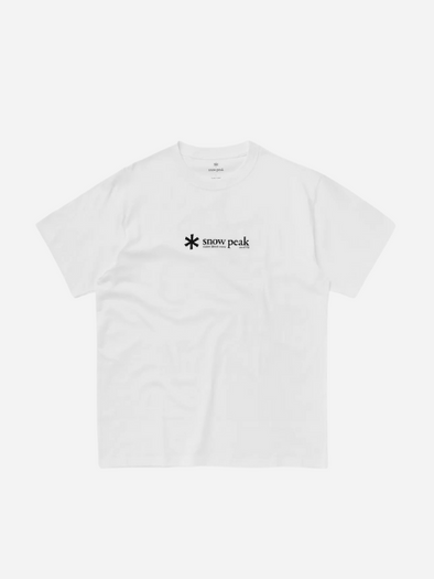 SNOW PEAK SOFT COTTON LOGO SHORT SLEEVE T-SHIRT