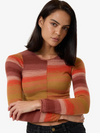 THRILLS WOMEN'S RISE KNIT LONG SLEEVE TOP