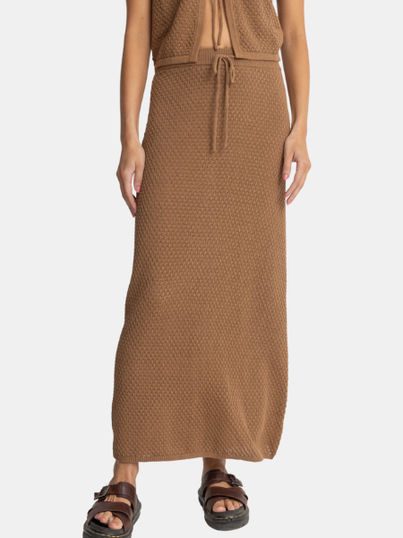 RHYTHM WOMEN'S JOSSIE KNIT MAXI SKIRT 