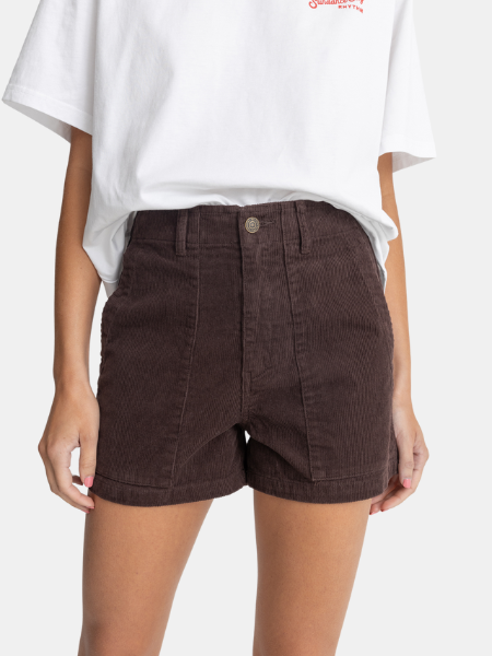 RHYTHM WOMEN'S FATIGUE CORDUROY SHORT 