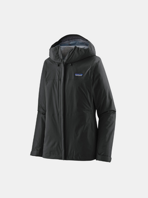 PATAGONIA WOMEN'S TORRENTSHELL 3L RAIN JACKET BLACK