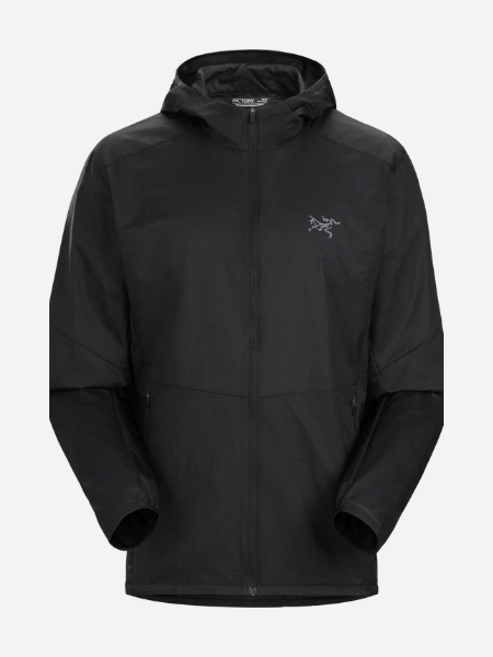 INCENDO AIRSHELL HOODY BLACK