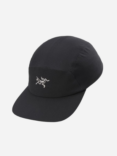 GAMMA 5 PANEL CAP BLACK/ARCTIC SILK 