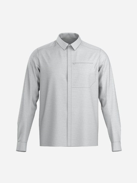 ARC'TERYX MEN'S SKYLINE SHIRT LS SOLITUDE