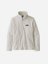 WOMEN'S MICRO D 1/4 ZIP FLEECE BIRCH WHITE