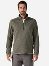 PATAGONIA MEN'S BETTER SWEATER 1/4 ZIP FLEECE RIVER ROCK GREEN