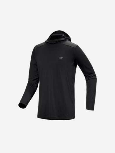 ARCTERYX MEN'S IONIA MERINO WOOL HOODY BLACK