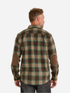 PENDLETON MEN'S PLAID ELBOW-PATCH TRAIL SHIRT