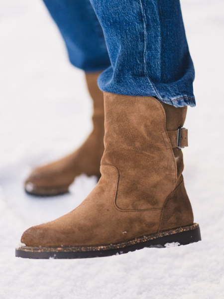 BIRKENSTOCK UPPSALA SUEDE/SHEARLING