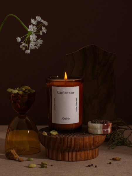 BROOKLYN CANDLE STUDIO CARDAMOM SPICE FALL CANDLE