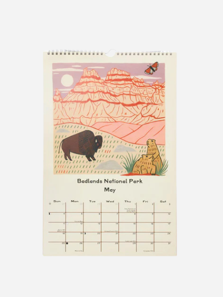 2025 PARKS PROJECT NATIONAL PARKS CALENDAR