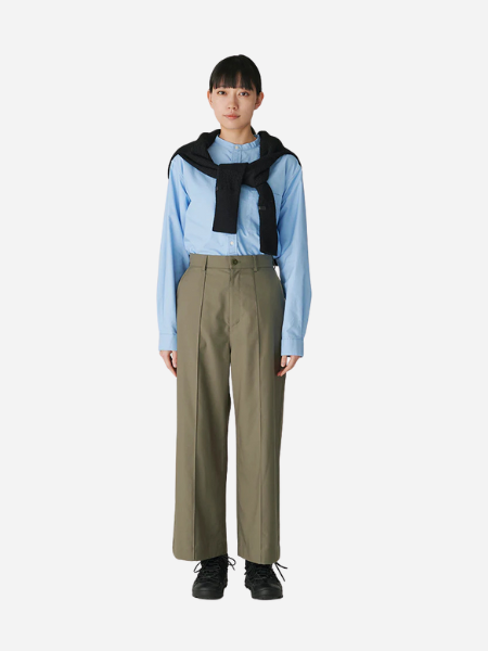 SNOW PEAK HYBRID WOOL WIDE PANTS