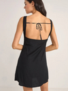 RHYTHM WOMEN'S ROSELLE TIE BACK MINI DRESS