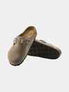 BIRKENSTOCK BOSTON SOFT FOOTBED SUEDE LEATHER - REGULAR