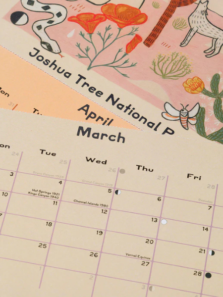 2025 PARKS PROJECT NATIONAL PARKS CALENDAR