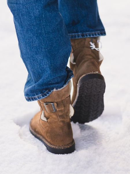 BIRKENSTOCK UPPSALA SUEDE/SHEARLING