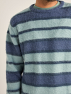 RHYTHM MEN'S HARVEY MOHAIR STRIPE KNIT