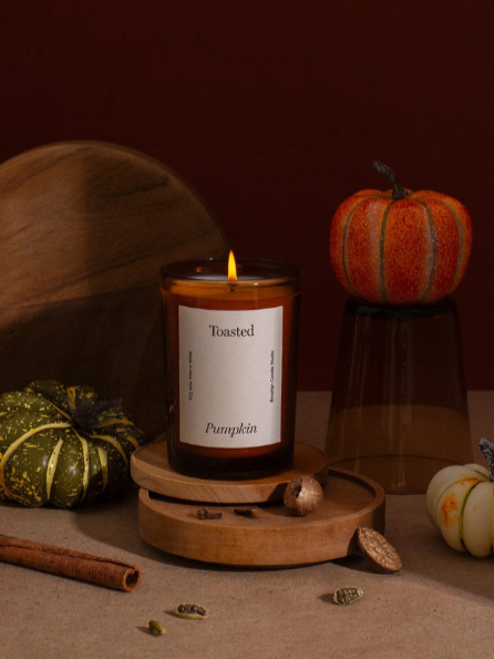 BROOKLYN CANDLE STUDIO TOASTED PUMPKIN FALL CANDLE