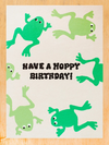 ALPHABET STUDIOS HOPPY BIRTHDAY GREETING CARD