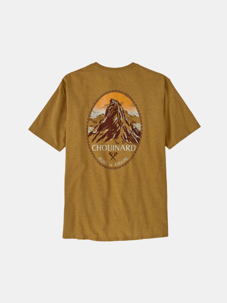 PATAGONIA  MEN'S CHOUINARD CREST POCKET RESPONSIBILI-TEE